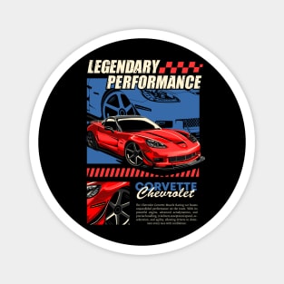 Legendary Performance Corvette C6 Magnet